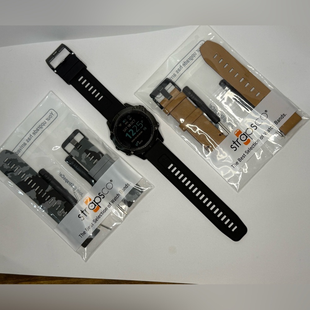 Garmin Fenix 6 Sapphire 47mm face